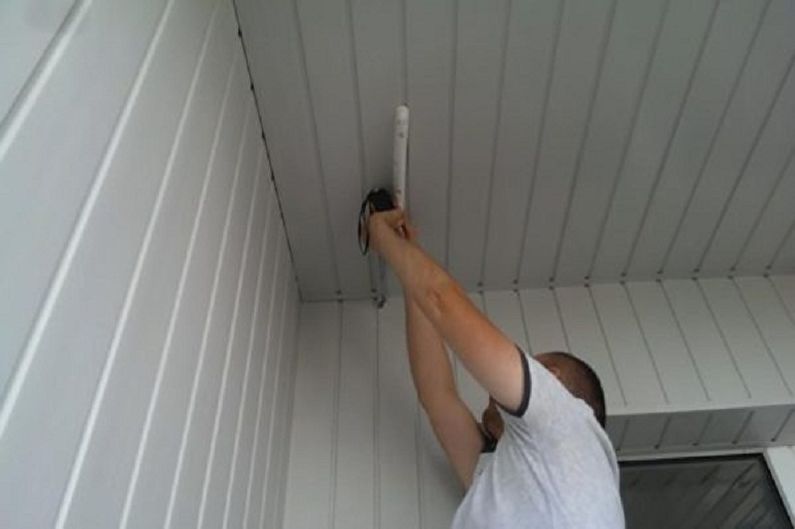 Στεγνωτήρας οροφής - Εγκατάσταση