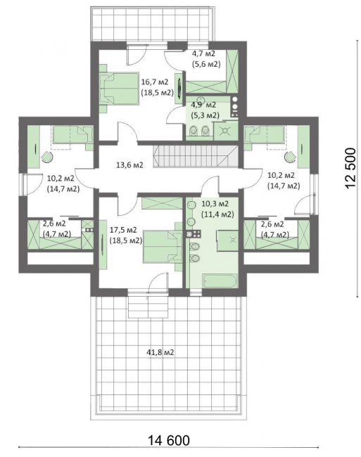 Plan drugiego piętra