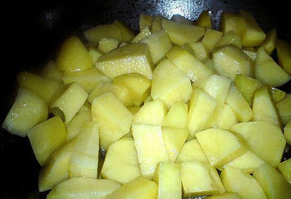 Kartoffeln braten