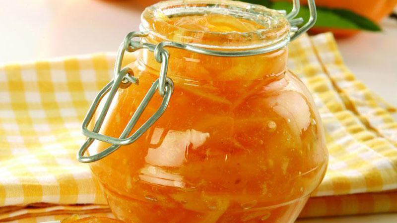 Rezept für Birnenmarmelade mit Orangen