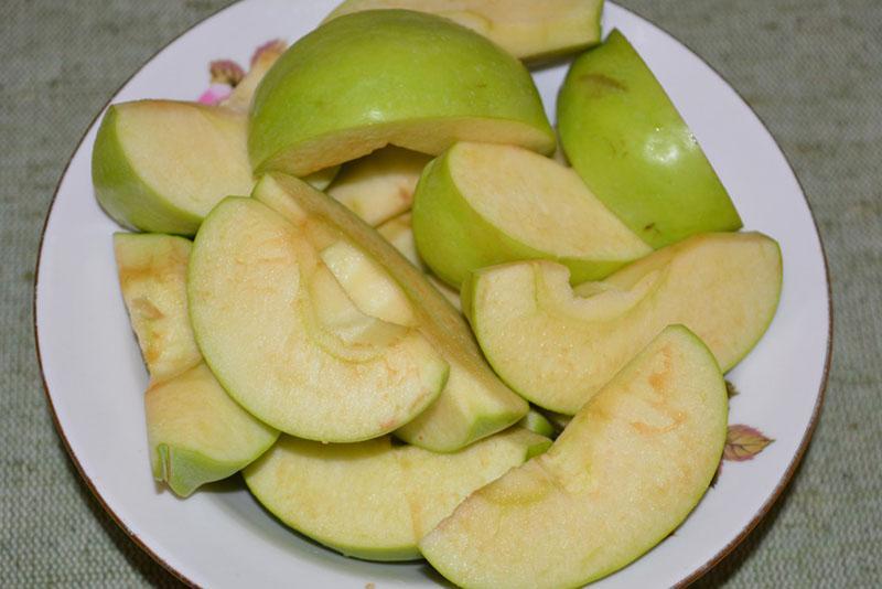 připravit jablka