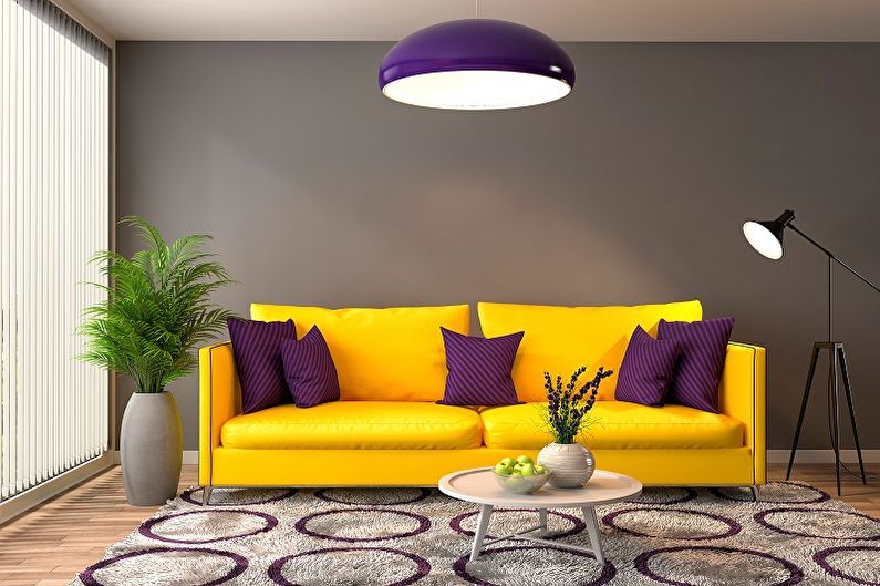 Púrpura con amarillo: ¿con qué colores combina el púrpura?