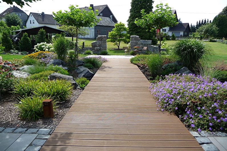 DIY trädgårdsvägar - Trädgårdsträdgård