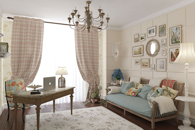 Cortinas estilo provençal - cortinas clássicas