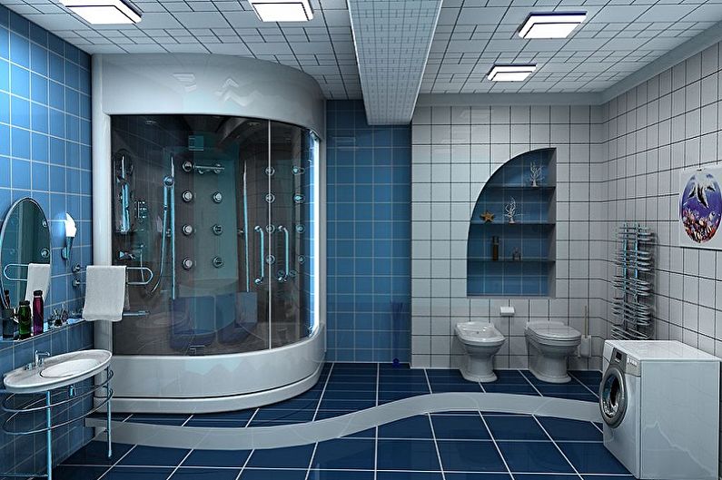 Modra kopalnica - fotografija notranje opreme