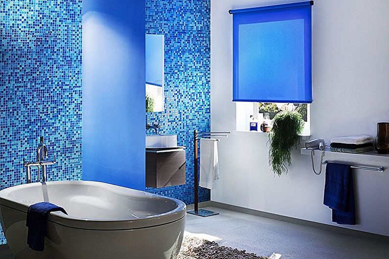 Modra kopalnica: 75 oblikovalskih idej (fotografije)