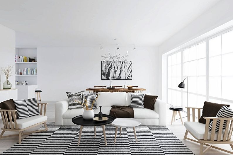 Skandinavisk stil i interiøret - Møbler