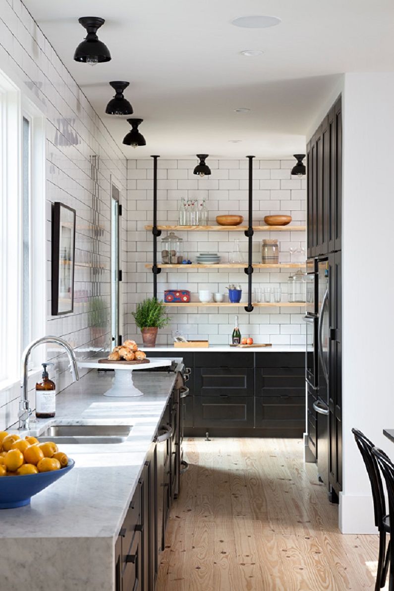 Skandinavisk stil kjøkkenbilder - interiørdesign