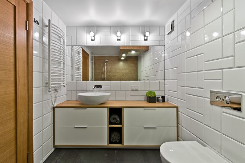 Foto de baño de estilo escandinavo - Diseño de interiores