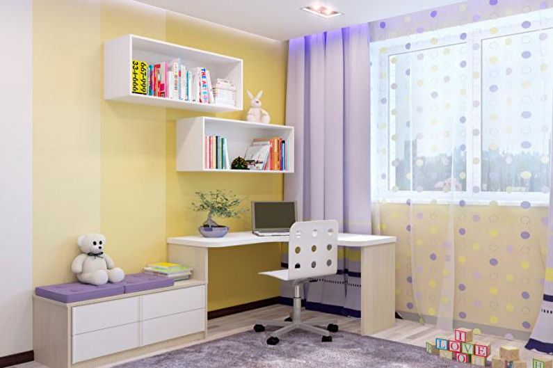Συνδυασμοί χρωμάτων στο εσωτερικό ενός παιδικού δωματίου - Πώς να μην πέσετε στην παγίδα των στερεοτύπων