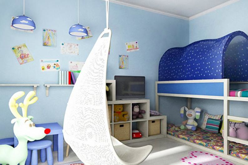 Farebné kombinácie v interiéri detskej izby - Ako si vybrať farebné schémy