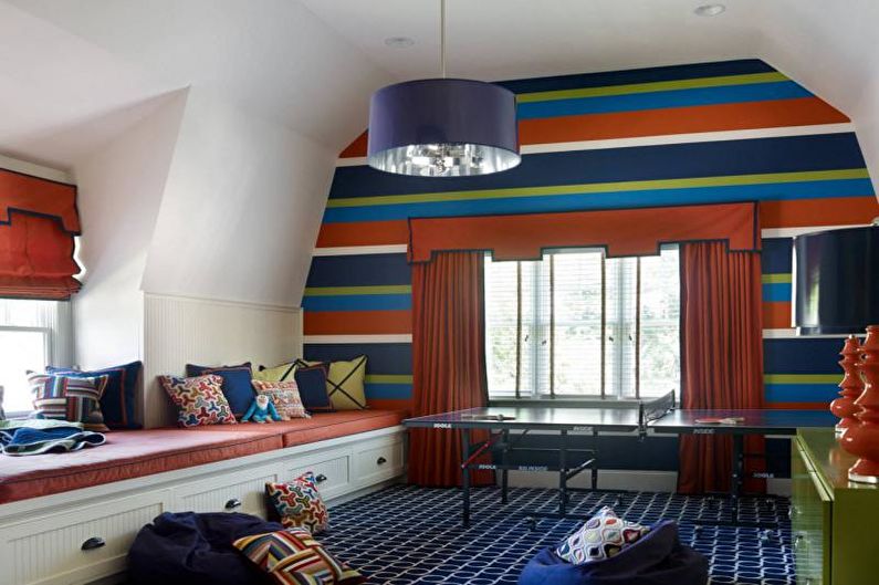 Farebné kombinácie v interiéri detskej izby - Paleta z obrázku