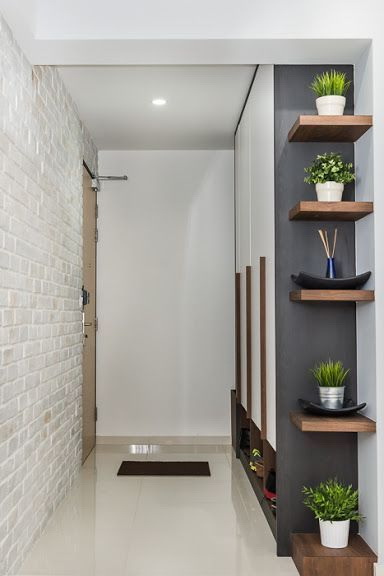 A combinação das paredes com os móveis é muito importante para um belo interior.