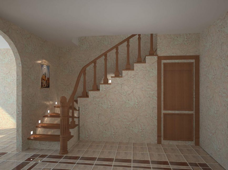 Tablero de madera la solución óptima para escaleras