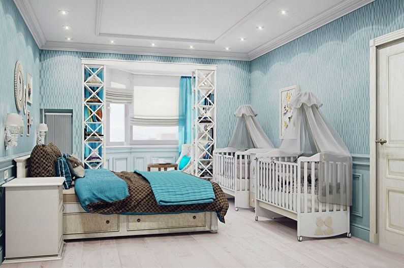 Sovrum och barnkammardesign i ett rum - Var ska man börja