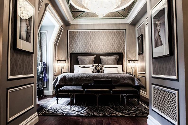 Art Deco Sypialnia Design - Dekoracje Ścienne