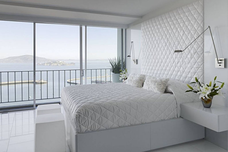 Design minimalist dormitor - Mobilier