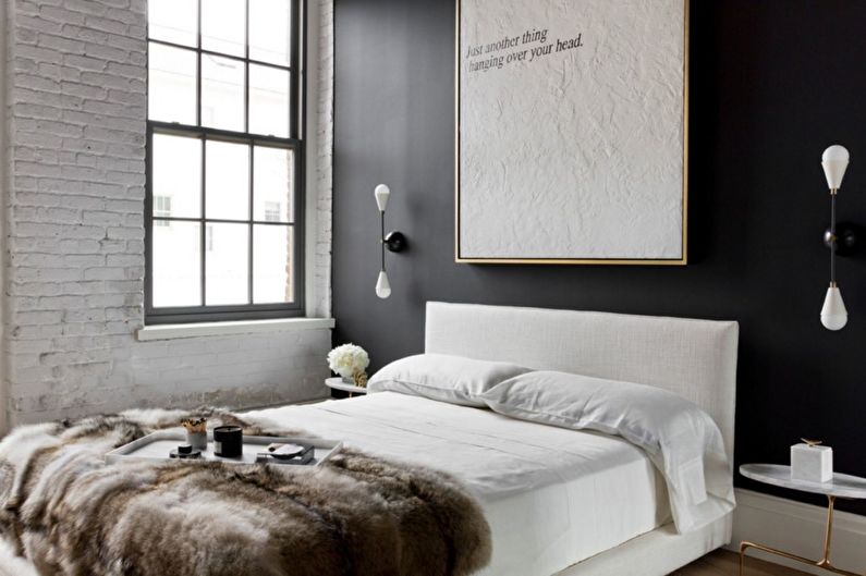 Design de dormitor minimalist - Decor și textile
