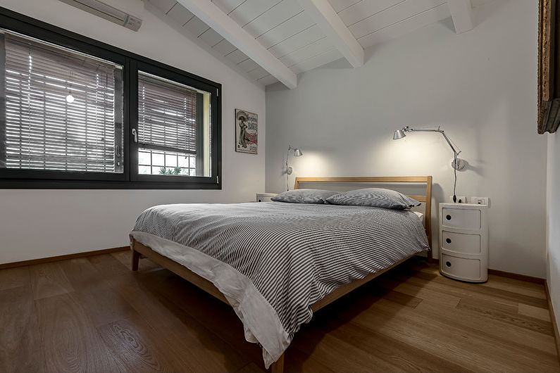 Design interior dormitor minimalist - fotografie