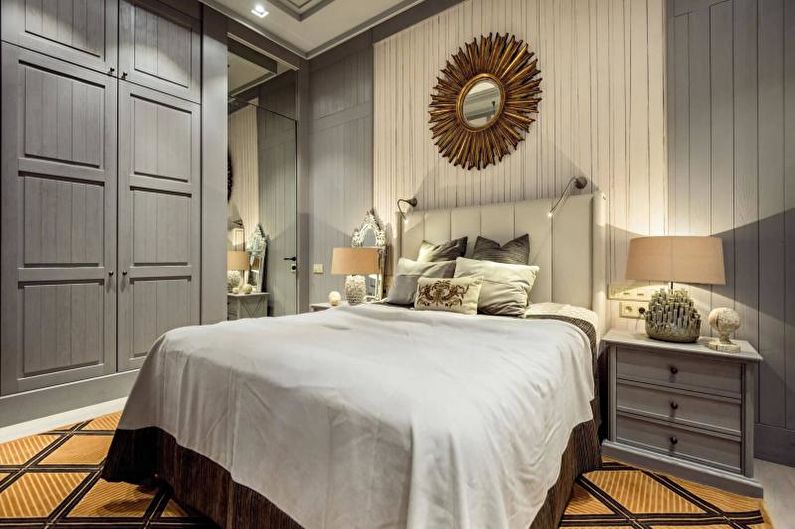 Design interior dormitor în stil mediteranean - fotografie