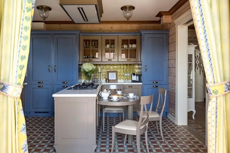 Cozinha estilo country - foto de design de interiores