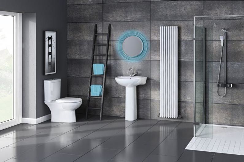 Notranjost kopalnice v slogu minimalizma - fotografija
