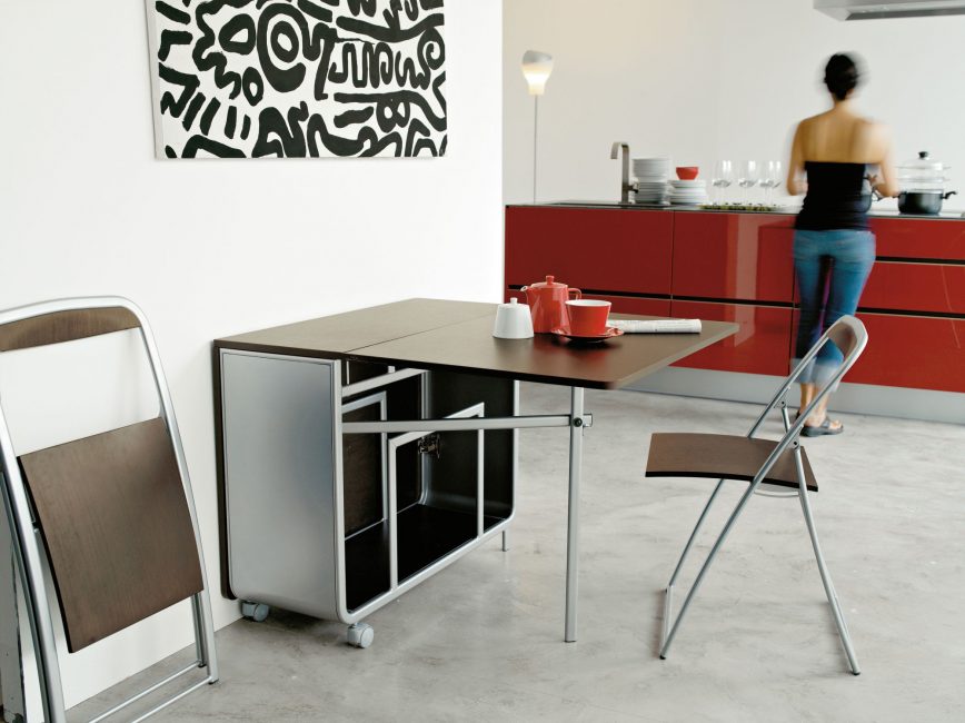 Estas mesas pueden caber en cualquier interior.