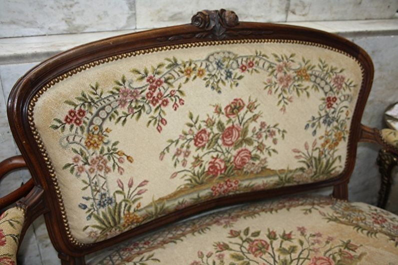 Typer stoff for møbeltrekk - Tapestry