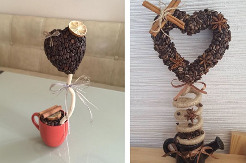 Idéer för kaffe topiary - Valentine