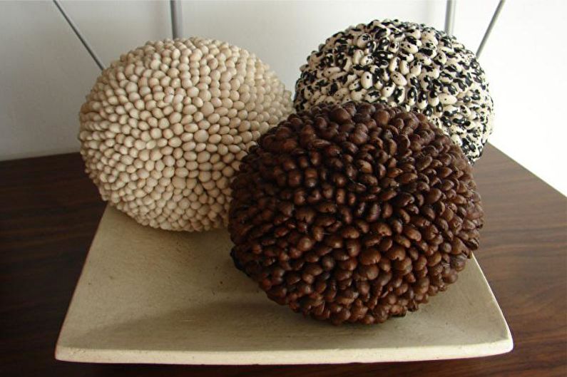 Coffee Topiary Ideas - Ball