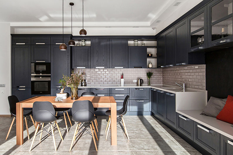 Corner Kitchens - Interior Design Photo