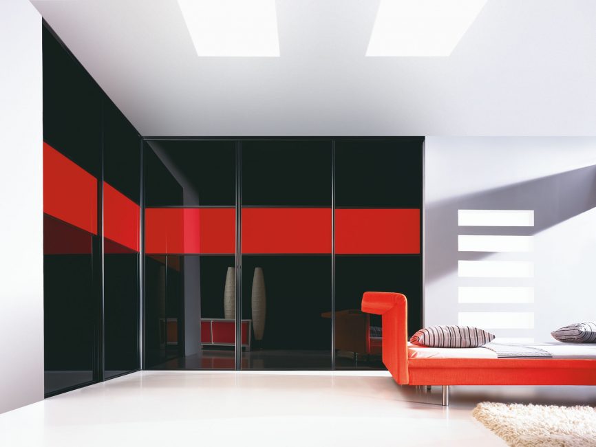 Červená pre odvážny interiér