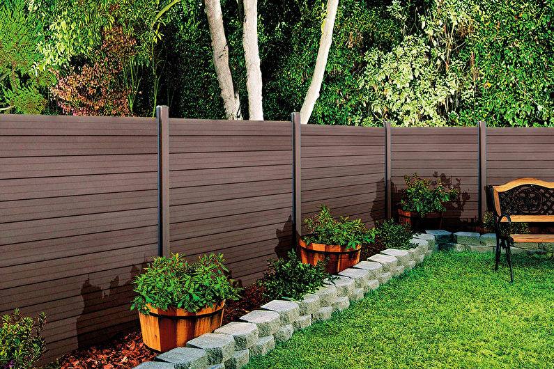 DIY záhradné dekorácie - ploty a ploty