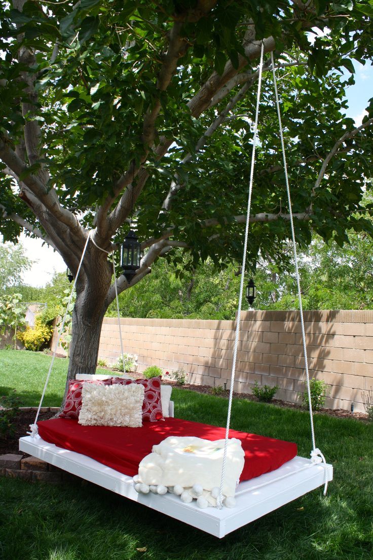 DIY Trädgårdsdekorationer - Swing