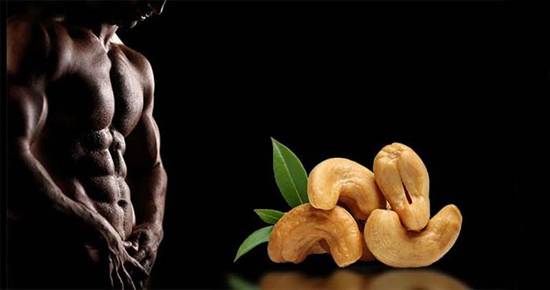výhody a poškození kešu ořechů pro muže