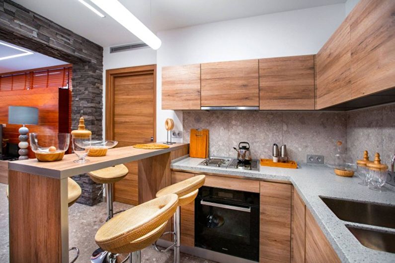 Com que design para decorar uma cozinha moderna. Country, provençal, alta tecnologia ou minimalismo?