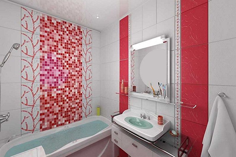 Kúpeľňový dizajn 5 m2 - Farebné riešenia