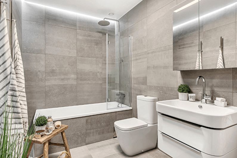 חדר אמבטיה בסגנון מודרני (+72 תמונות)