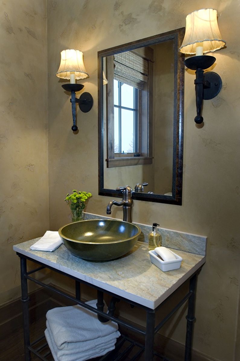 Diseño de baño estilo loft - Fontanería