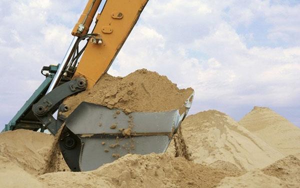 písek na výrobu betonu