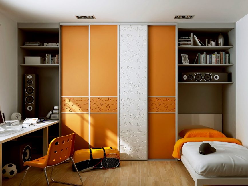 El mobiliario más práctico es modular que ahorra espacio