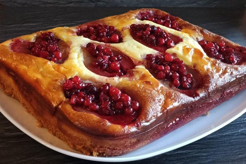 Preiselbeerkuchen