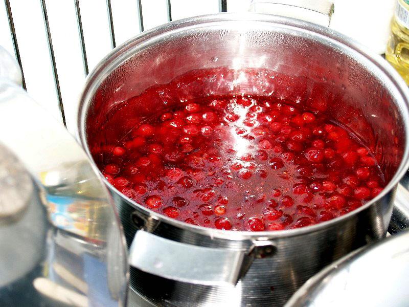 Preiselbeeren kochen