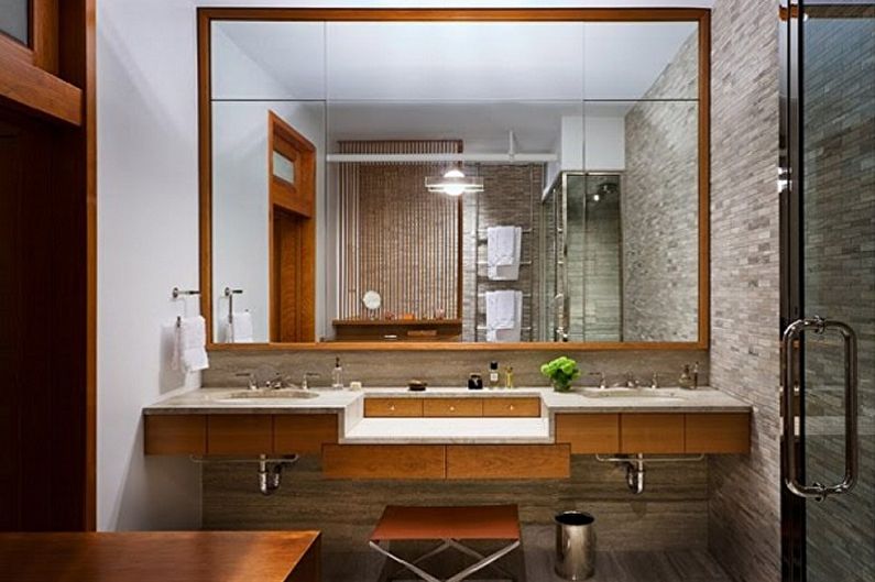 Καθρέφτης μπάνιου - φωτογραφία