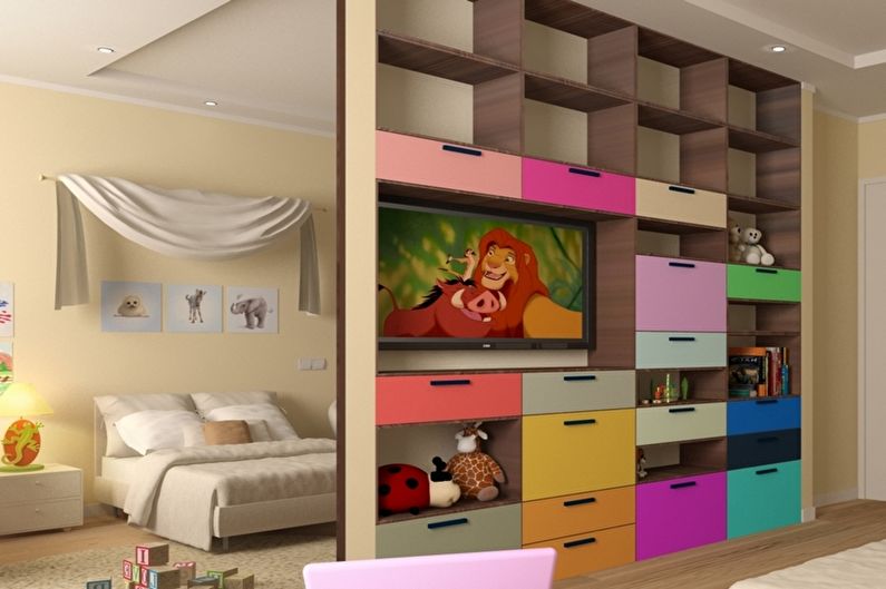 Ζώνη δωματίου - Παιδικό δωμάτιο και αίθουσα παιχνιδιών