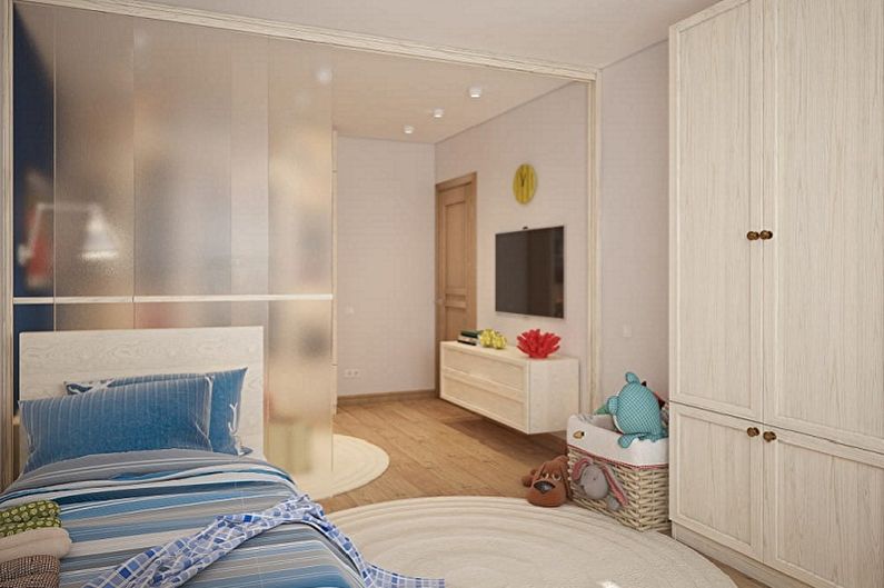 Πώς να ζώνετε ένα δωμάτιο γονέα -παιδιού - να ζώνετε ένα δωμάτιο με συρόμενες πόρτες