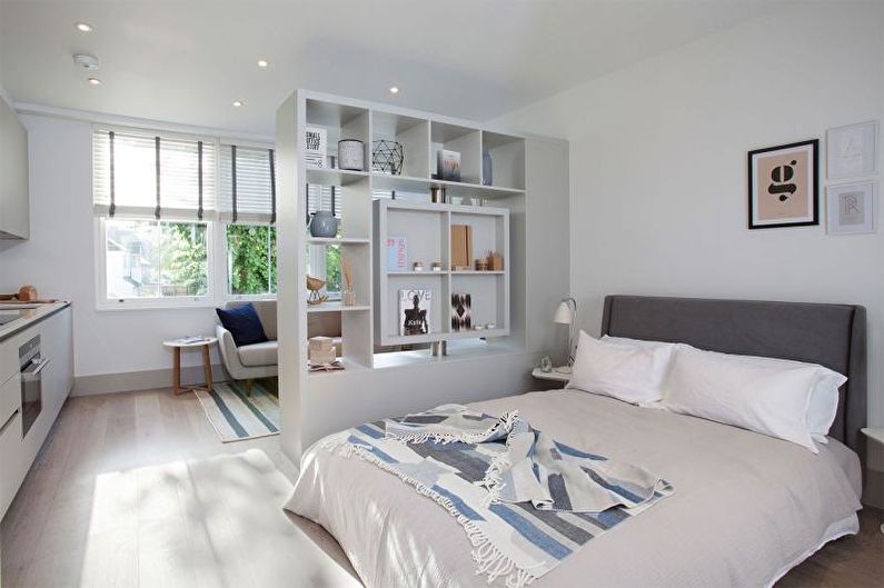 Møbler - Regulering av rommet til soverommet og stuen